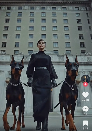 Doberman rasa pură 7 săptămâni  - imagine 2