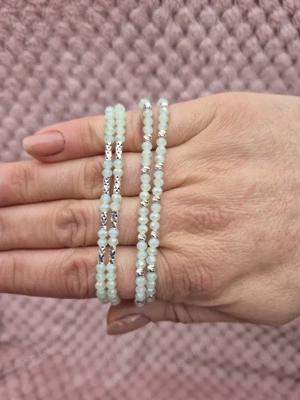 Bratari cu bile argint 925 - imagine 2