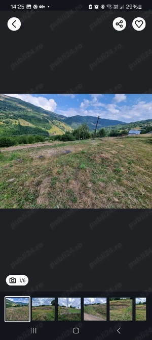 vand teren intravilan Păltinei