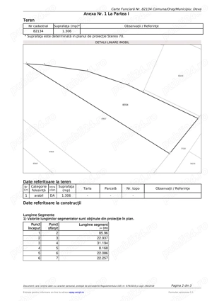 De vanzare 5 parcele de teren adiacente in Deva, zona Vulcan - imagine 7