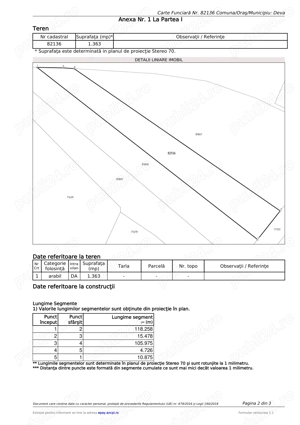 De vanzare 5 parcele de teren adiacente in Deva, zona Vulcan - imagine 5