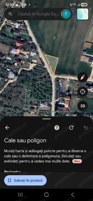 Teren 1300 la asfalt  in Scroviștea langa Snagov  - imagine 4