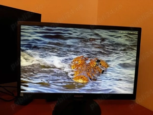 Vând monitor Philips V-Line (223V5LSB2), în stare bună de funcționare.  - imagine 2