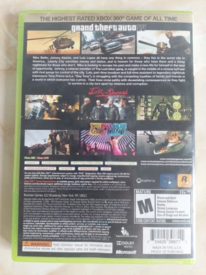 [Xbox360] Vând GTA 4 + DLC urile din Liberty City Xbox 360 [poze reale] - imagine 3
