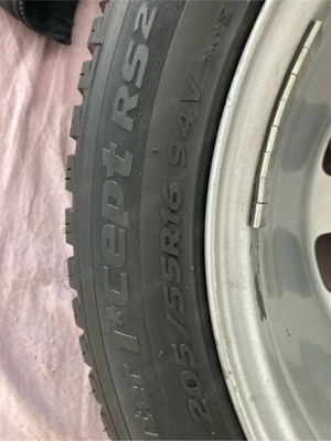 Set roti de iarna BMW 5x120 R16 7J et47 Hankook WINTER ICEPT RS2 - imagine 7