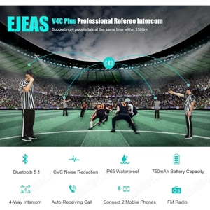 Vând Ejeas V4 Plus- Ideal pentru arbitraj sau motociclism - imagine 5