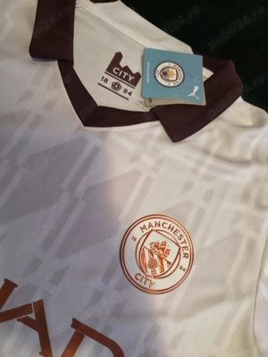 Tricou Manchester City 2023-2024 Away - NOU cu Etichetă - Mărimea L - imagine 2