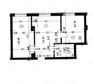 Apartament 2 camere, decomandat, cu CF, zona Marasti. - imagine 7