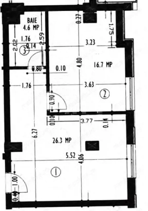 Apartament 2 camere, constructie cu CF, zona Marasti - imagine 6