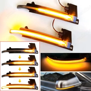 Semnalizare dinamica oglinda Audi A4 B8 B8.5 - imagine 2