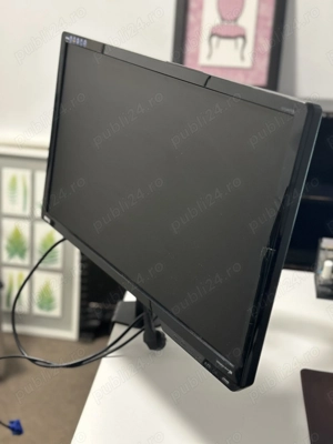 Monitor BENQ ; Suport Reglabil Monitor; Consolă pentru monitor, negru - imagine 4