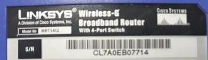 Router LinkSys WRT54GL - imagine 2