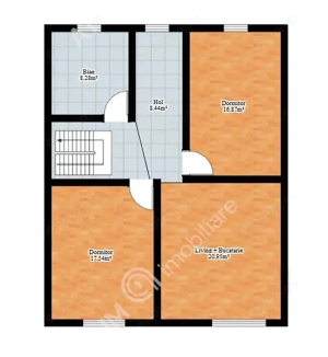 Casa individuala si 500 mp teren in zona centrala din Sibiu - imagine 6