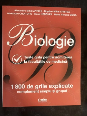 Carte teste admitere medicina