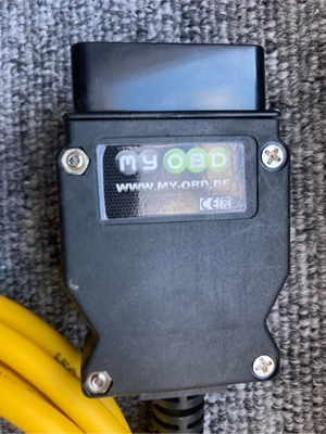 Cablu Pentru diagnoza BMW seria F, interfață Ethernet RJ45 OBD2 ESYS Rheingold Ediabas