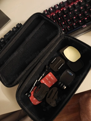 GoPro Hero 11 + Card 512GB, accesorii, 3 acumulatori si dock waterproof - imagine 4