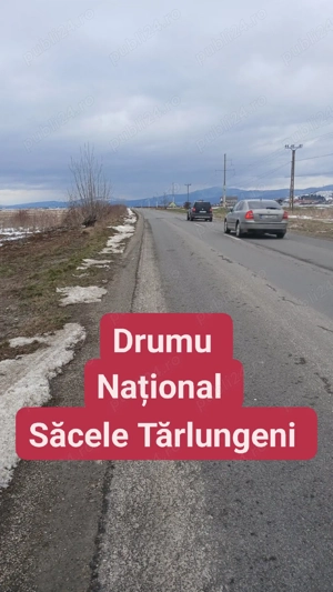 Teren extravilan între Săcele și Tărlungeni lângă drumul național 2500.mp pătrați 