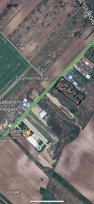 Teren intravilan Săbăreni   5.700 mp - imagine 2