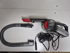 Aspirator auto portabil Black & Decker PV1200AV dustbuster Pivot, 12V, conector bricheta
