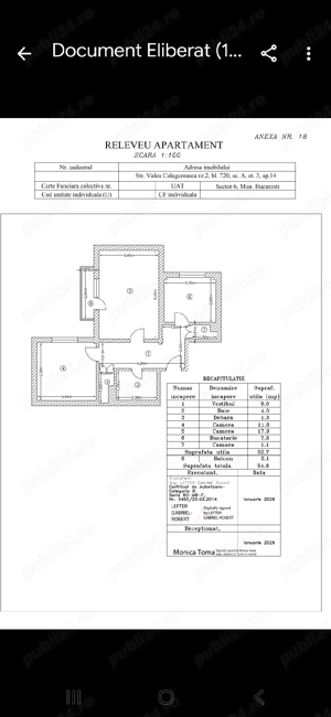 vand apartament 2camere