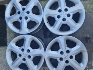 Vând 4 jante aliaj de Opel Vectra C, R16 - imagine 2