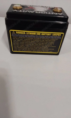  Baterie Antigravity model 801, Hi-Power Lithium-Ion, 12.8V, 9Ah, nouă . - imagine 2