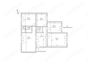 Spatiu Birori   Apartament 4 camere - imagine 2