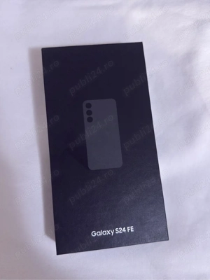 Samsung Galaxy S24 FE,Dual SIM, 8GB RAM, 128GB, 5G, Graphite,nou,sigilat.