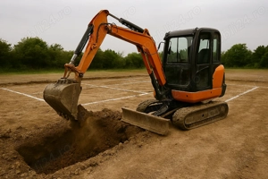 SĂPĂTURI FUNDATII   piscine   canalizari   Nivelări & Taluzări Teren