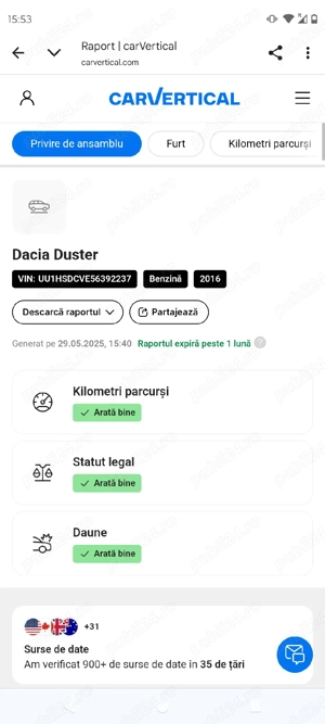 Vand Dacia Duster 30000 km - imagine 8