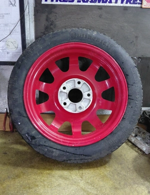 Roată rezervă slim Porsche Boxster R17 - imagine 2