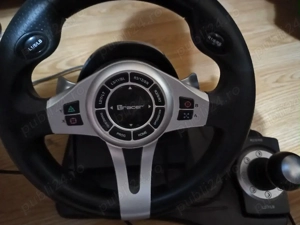 Volan Gaming Tracer Roadster 4-în-1 (PC PS3 PS4 Xbox) + Pedale și Schimbător - imagine 3