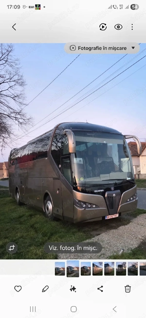 Scania Noge Titanium autocar autobuz  - imagine 5