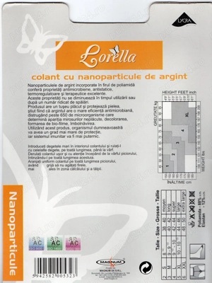 Pachet 2 colanti premium 80 den cu nanoparticule de argint - imagine 3