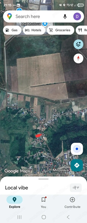 Inchiriez teren 1600mp Miroslava Iasi - imagine 2