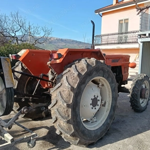 Tractor Fiat 640 DT DTC pompa injecție BOSCH vopsea originală anvelope radiale