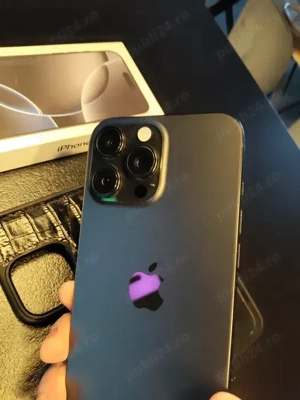 Iphone 16 Pro Max, 1 TB, 10 10- full box  Husa de piele cadou - imagine 5