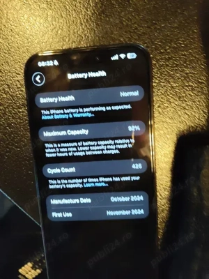 Iphone 16 Pro Max, 1 TB, 10 10- full box  Husa de piele cadou - imagine 4