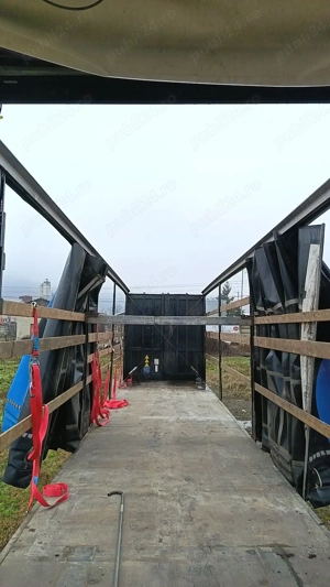 KRONE Semiremorca vagon prelata sasiu Standard 385 65 22.5 - imagine 3