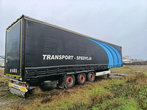 KRONE Semiremorca vagon prelata sasiu Standard 385 65 22.5 - imagine 5