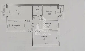 Apartament cu 4 camere,boxa, centrala proprie, Zona Lipovei Timisoara - imagine 13