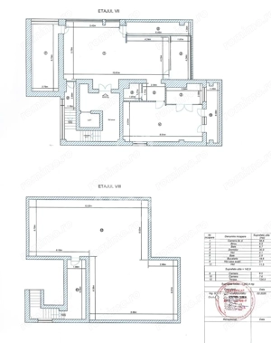 Apartament de tip penthouse, terasa 125mp, zona Fabric Timisoara - imagine 15