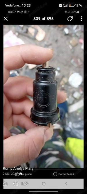 vand lampi metalice 6k7 6k3 6k4 8 lei bucata 