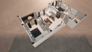 3 camere living bucatarie+ terase 106 mp lift Florenta loc parcare - imagine 9