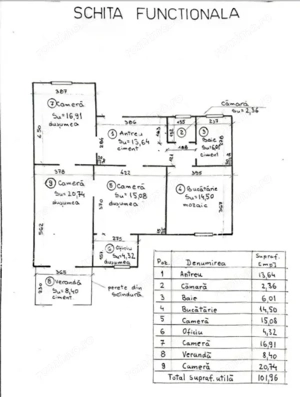 Apartament spațios cu 3 camere, si curte proprie – Zona Pasteur - imagine 11