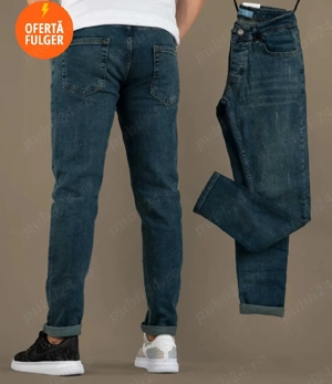 Blugi pentru bărbați slim fit, din bumbac 100% mărimea 36, noi cu etichetă. De Calitate Foarte Bună 