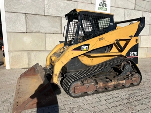 Mini incarcator pe senile Caterpillar 287B   Greutate 4.7 T , 78 Hp + Video - imagine 2