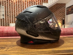 casca moto Shoei NXR2, marime S, viziera heliomata, design Faust - imagine 3