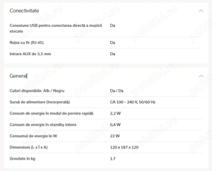 Vand Boxa Denon Home 150 wireless inteligentă compactă - imagine 5