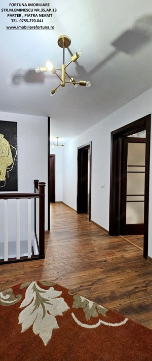 Vila cocheta prevazuta cu beci, terasa si teren - Piatra Neamt  - imagine 16